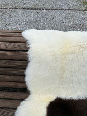 Lammfell naturbunt