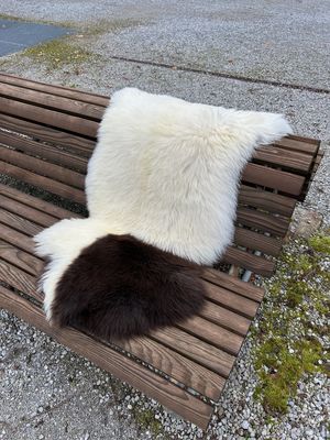 Lammfell naturbunt