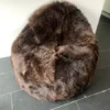 Lammfell Sitzsack und Hocker