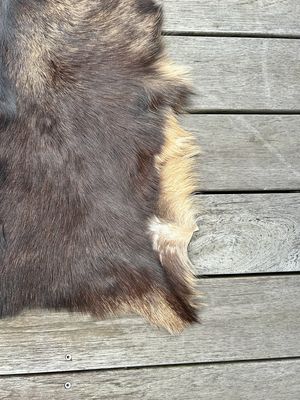 Gitzifell - braun mit caramel – Bild 3