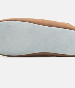Lammfellhausschuh Kids, Farbe Cognac – Fell-Shop.ch Zürich