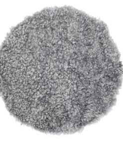 curly Sitzauflage Farbe grau Fell-shop.ch