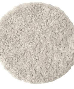curly Sitzauflage Farbe perlweiss Fell-shop.ch