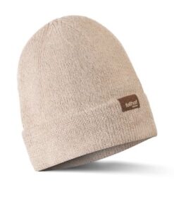 Alpaka Mütze in feinem Rippstrick, Farbe beige – Fell-Shop.ch Zürich
