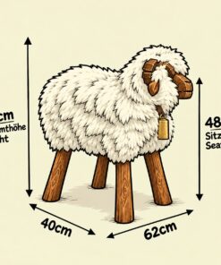 Fell-shop_Dimensionen-SchafhockerMitHoerner