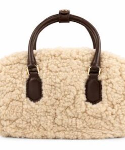 Henkeltasche-beige-curlyLammfell