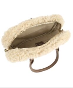 Henkeltasche-beige-curlyLammfell